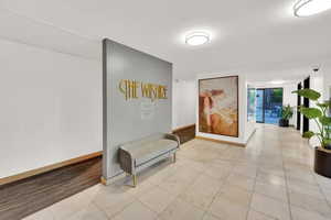 View of community lobby