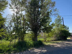 View of asphalt street