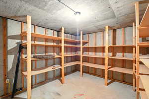View of storage area
