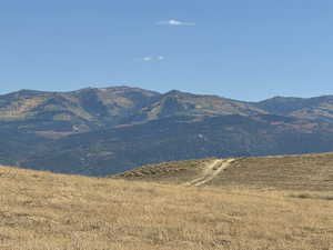 View of mountain backdrop