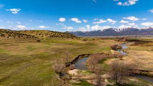 View of mountain background