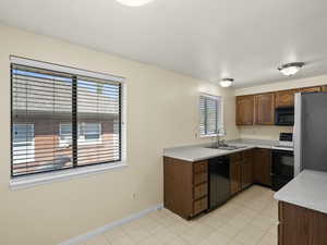 dining area outside of kitchen