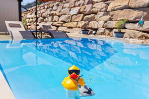 View of outdoor pool