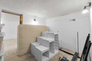 View of finished below grade area