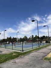 View of Pickleball Courts