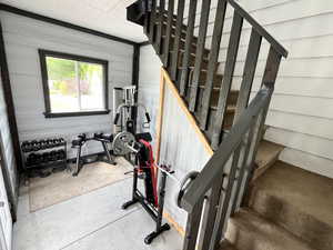View of workout room