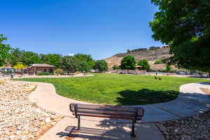 Surrounding community with a mountain view