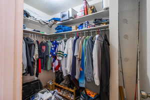 View of spacious closet