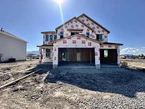 View of property in mid-construction
