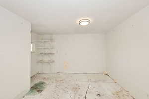 View of storage room