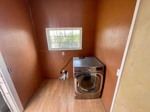 Outdoor Laundry room.