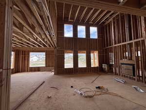 Miscellaneous room featuring a high ceiling