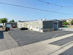 View of uncovered parking lot