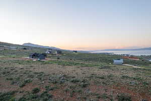 View of mountain backdrop