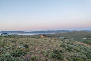 View of mountain background