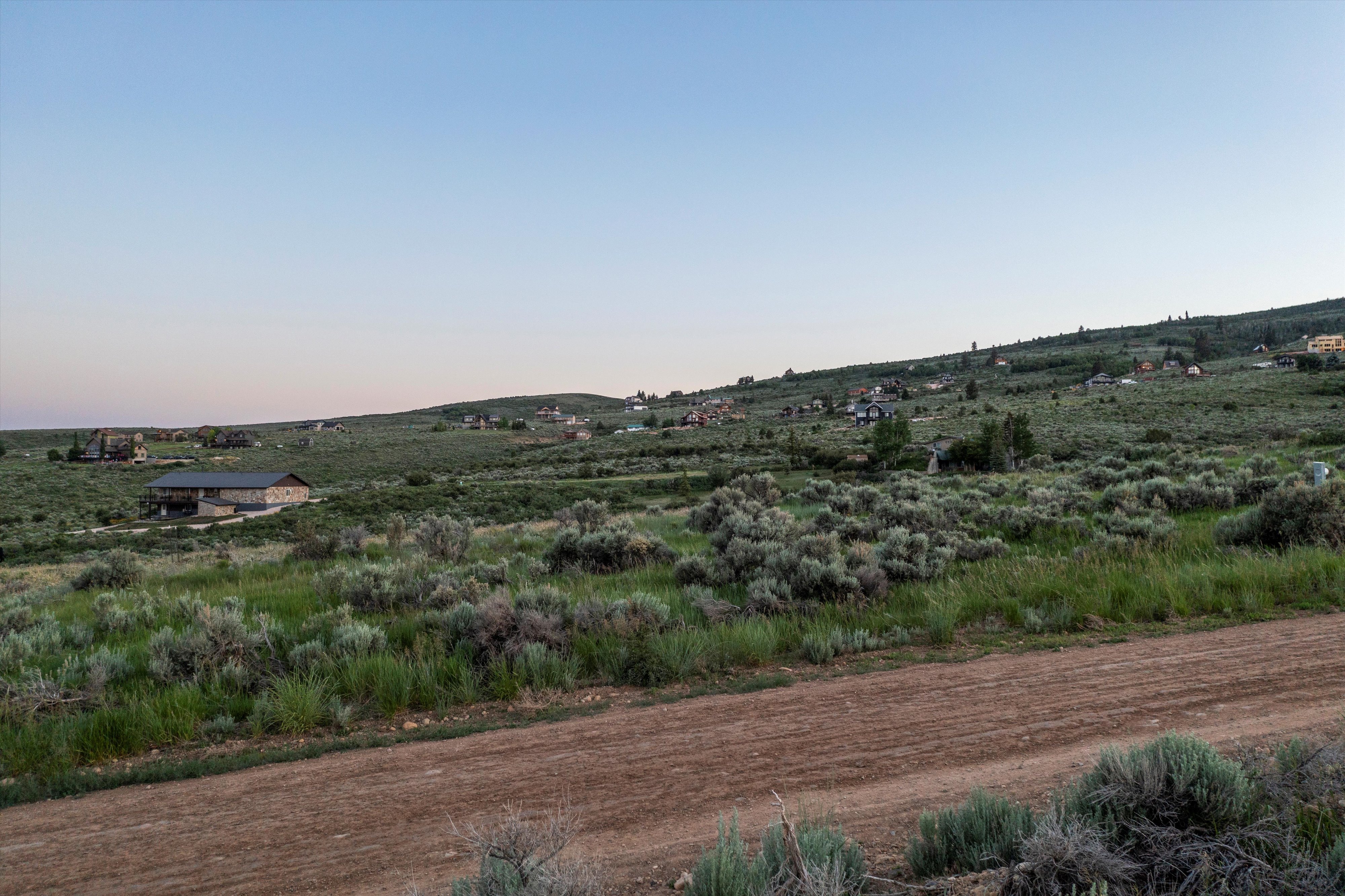 Mountain view featuring rural landscape