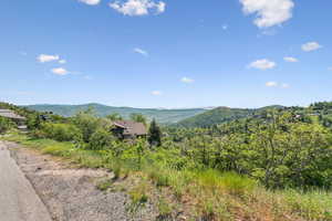 View of mountain backdrop