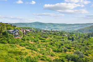 View of mountain backdrop