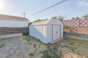 Second storage shed