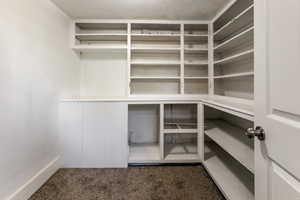 View of storage area