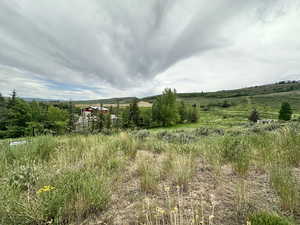 View of yard featuring a rural view