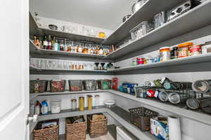 View of storage area