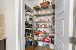 View of pantry