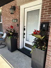 Unit B Entrance