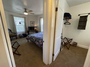Unit A - Bedroom #1 is on the left.  Bedroom #2 is on the right.