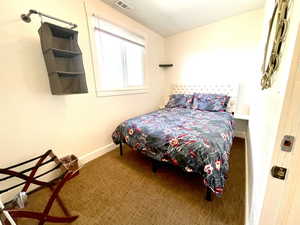 Unit A - Bedroom #2 with queen bed (this is the same bedroom as shown with the bunk beds but with a queen bed)