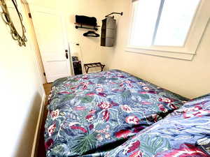 Unit A - Bedroom #2 with queen bed (same bedroom as bunk beds with different furnishings)