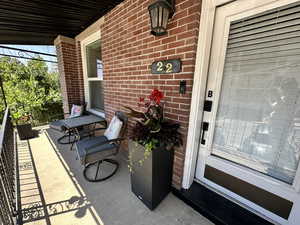 View of porch