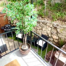 Unit A -Balcony featuring grilling area