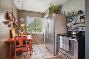 Kitchen with dining area