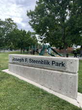 Steenblik Park located just two houses away with playground