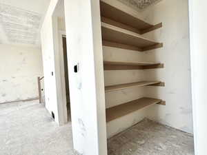 View of storage area
