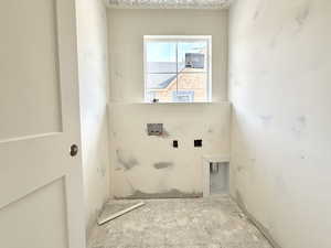 Laundry area featuring hookup for a washing machine