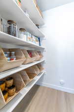 View of storage area