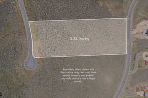 Aerial overview of property's location