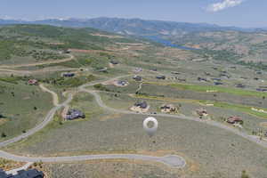 View of property location featuring mountains