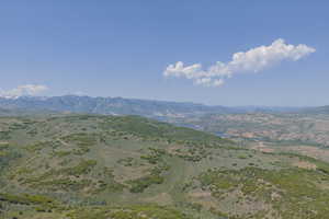 View of mountain background
