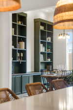 View of dining room