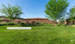 Brand New Privacy Fence (Completed March 2026)