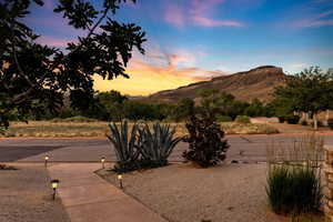 View of mountain background