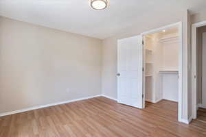 2nd bedroom with walk in closet