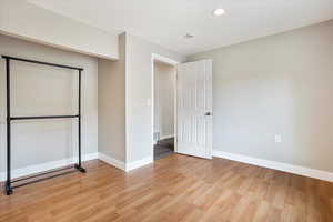 4th bedroom in basement