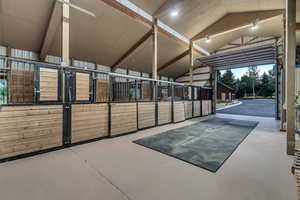 View of stable