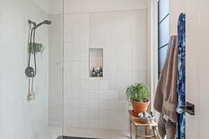 Full bath with walk in shower