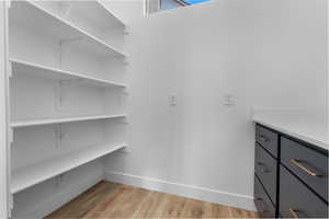 View of storage area