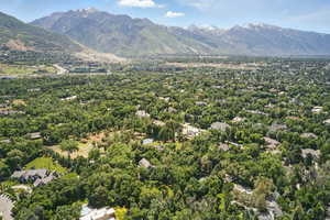 View of mountain background
